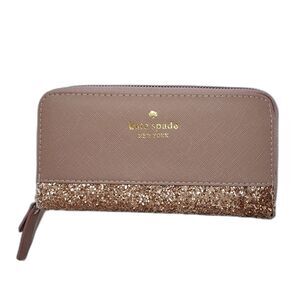 Kate Spade New York Glitter Leather Wallet